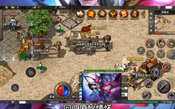 纯100%仿盛大传奇游戏截图