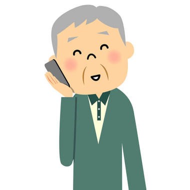 高齢者男性が日常<a target=