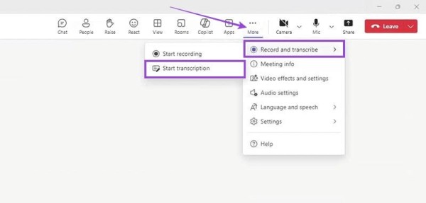 How to Use Copilot to Transcribe Meetings 1