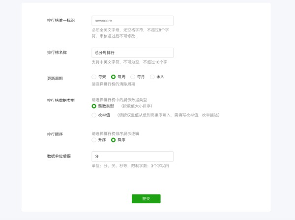 RanklistConfig