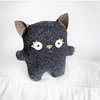不织布猫咪手工DIY教程