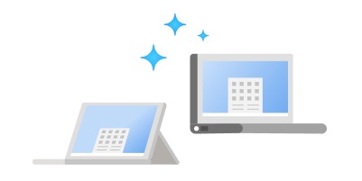 运行 Windows 11 的 2 种不同类型的设备