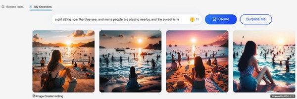 Bing Image Creator 生成图像