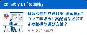 はじめての米国株