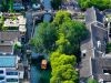 这是2023年7月3日拍摄的苏州平江历史文化街区（无人机照片）。