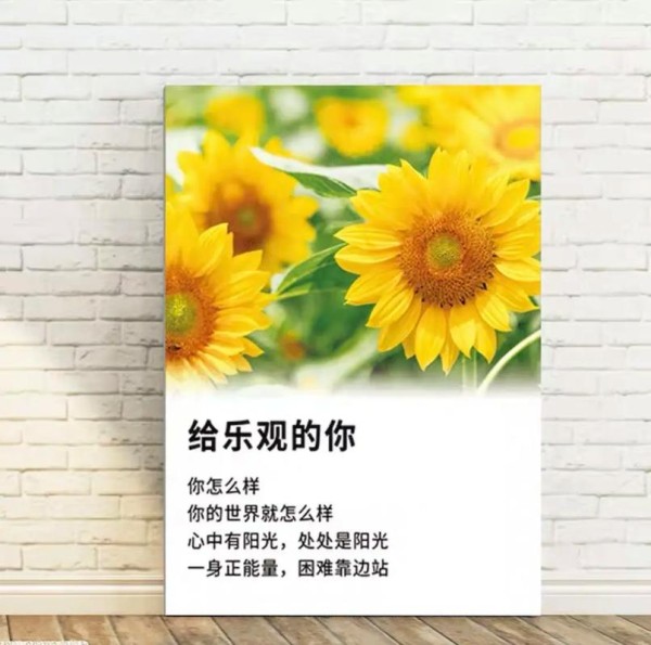 励志挂画图片