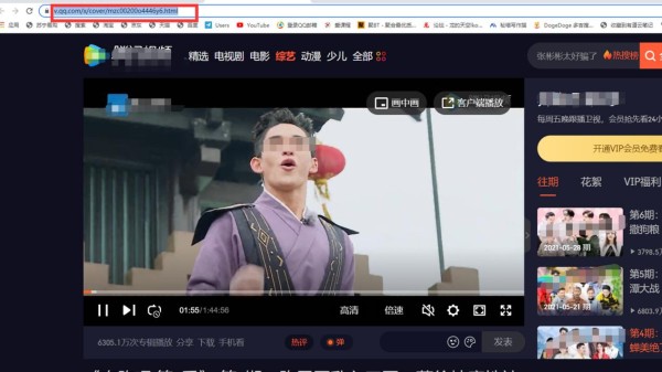 图1:综艺节目界面