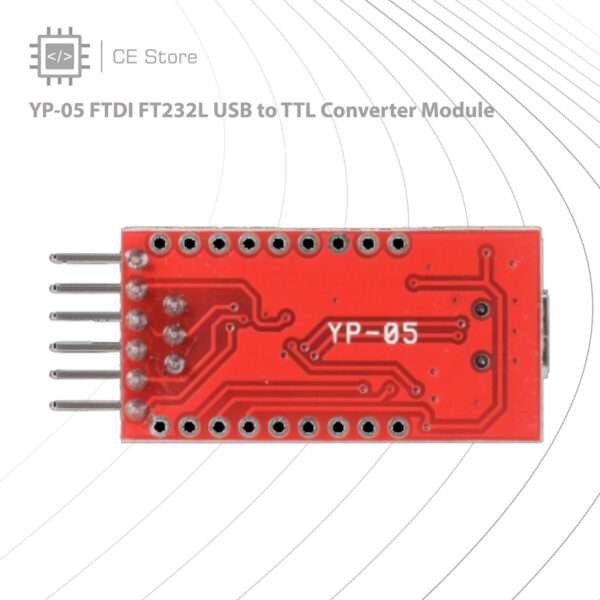YP-05 FTDI FT232L USB to TTL Converter Module - Image 2