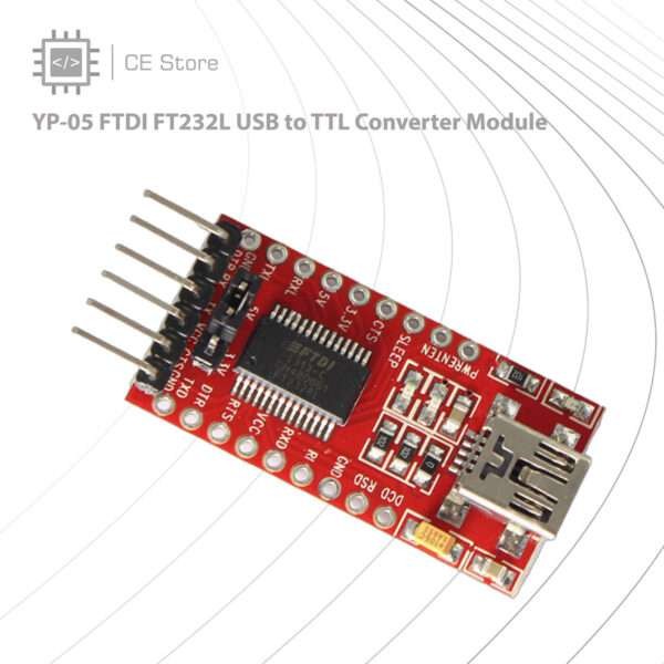 YP-05 FTDI FT232L USB to TTL Converter Module - Image 3