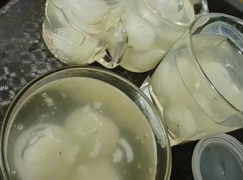 椰青水荔枝凍