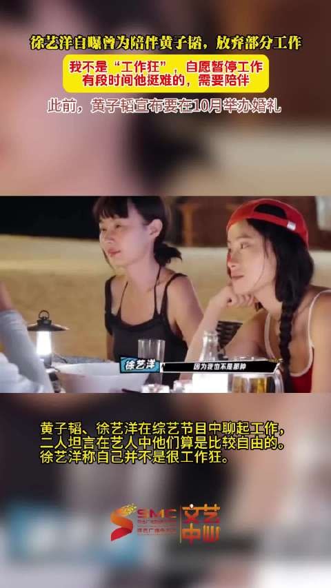 黄子韬徐艺洋坦言艺人<a target=