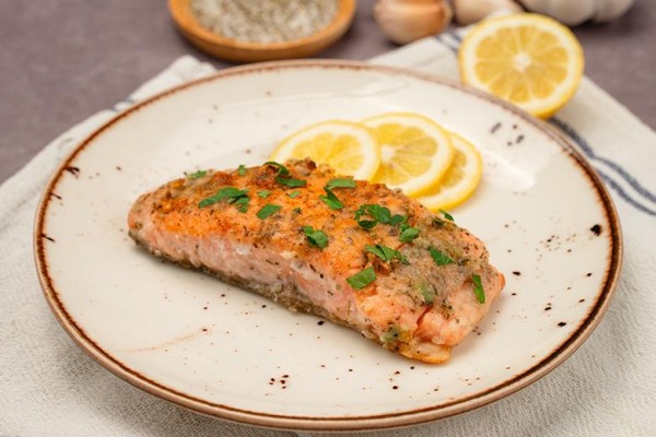 Schnelle Lachsfilets