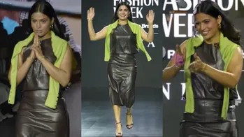 You Can’t Unsee Manu Bhaker’s Take on the Viral Air-Gun Pose at Lakme Fashion Week