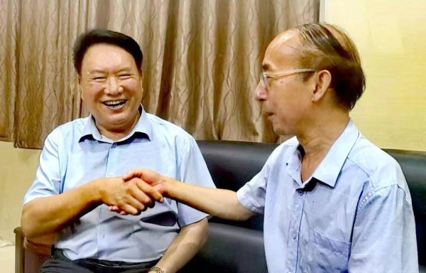 崔树平会见《百姓文化视点》马士龙曹会林郑荣军等