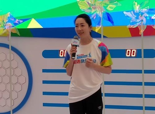 (中国女子足球运动员浦玮 记者 姜煜 摄)