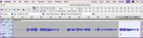Audacity app 1