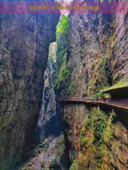 探索云南：不可错过的五大旅游体验