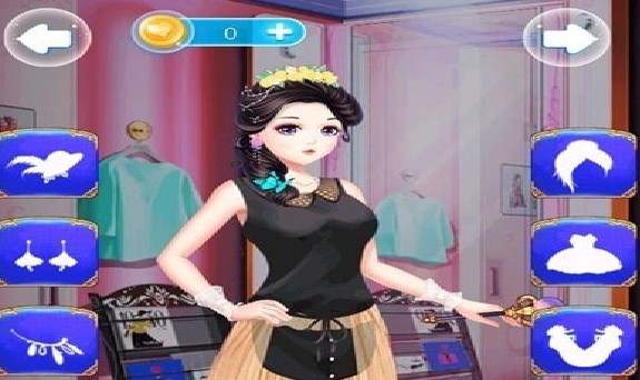 装扮公主化妆