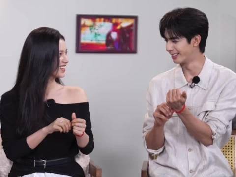 宋威龙给张婧仪系红绳 “我们的红线藏在血管里”