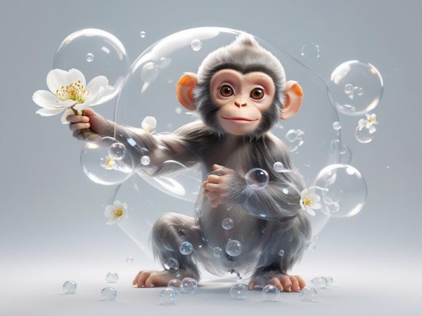 属猴人智慧宝典：2025年运势详解，教你如何化险为夷、逆风翱翔？