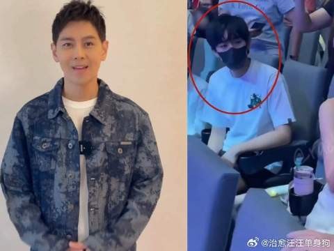 林志颖3个儿子罕见露面，15岁Kimi身高超1米8，颜值帅气超像爸爸