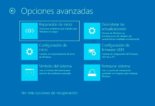 configuración avanzada en Windows 11