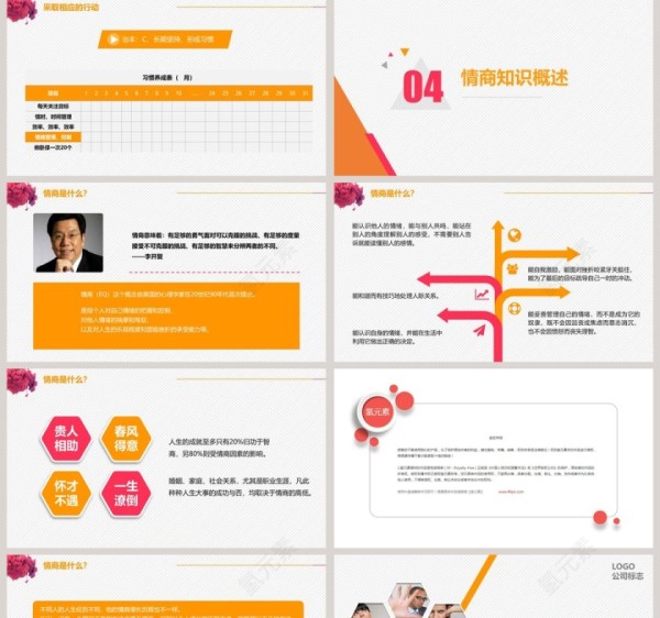 情绪管理指南PPT模板情绪管理心理培训PPT第5张