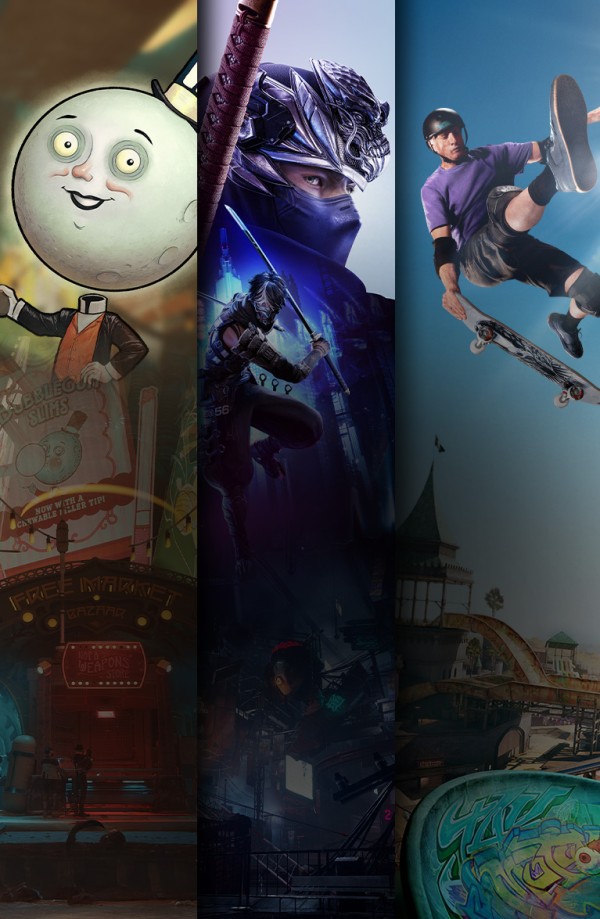 多款精彩遊戲現已登陸或即將加入 Game Pass，包括：《The Outer Worlds 2》、《NINJA GAIDEN 4》、以及《Tony Hawk's™ Pro Skater™ 3 + 4》。