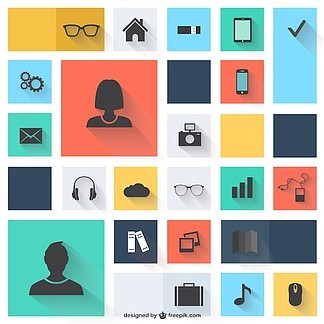 Web 元素图标