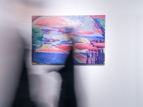 梁星昊作品展览现场，由WAS艺术中心提供 