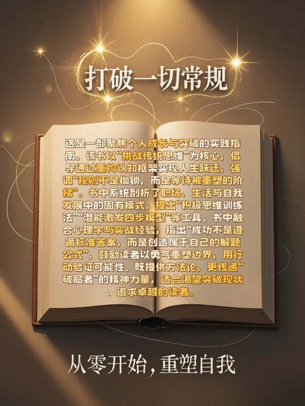 打破一切规则