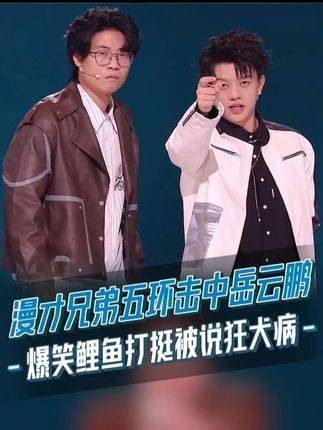 岳云鹏五环表演遭调侃，漫才兄弟脱口秀引热议