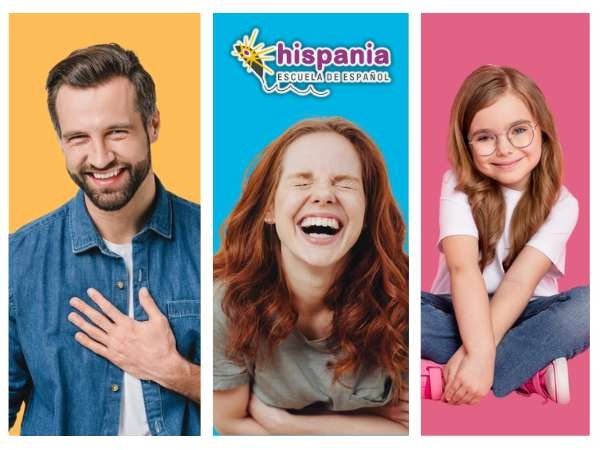 Different people with different types of humor. Hispania, escuela de español