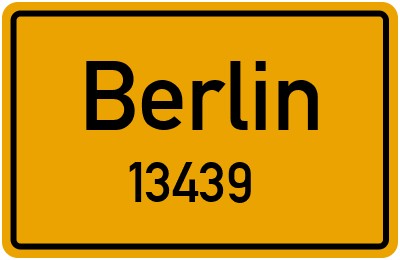 PLZ 13439 Berlin: Bezirk(e), Karte, Fläche und Einwohner