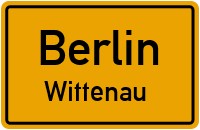 Straßen in Berlin Wittenau