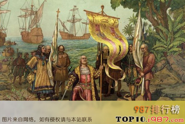 十大世界历史上搞笑事件之美洲大陆的统治地位