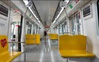 南京地铁S9号线部分座椅拆除改装扶手
