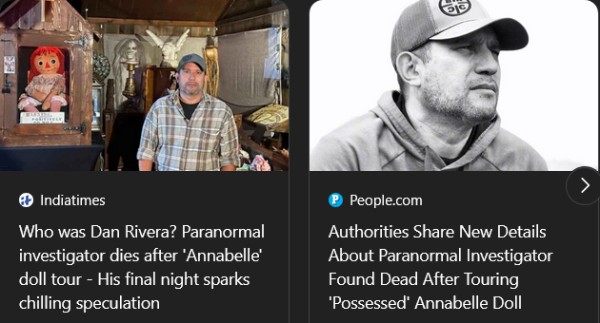 Dan Rivera, Paranormal Investigator, Dies on “Annabelle” Tour — Sudden Passing Sparks Chilling Speculation