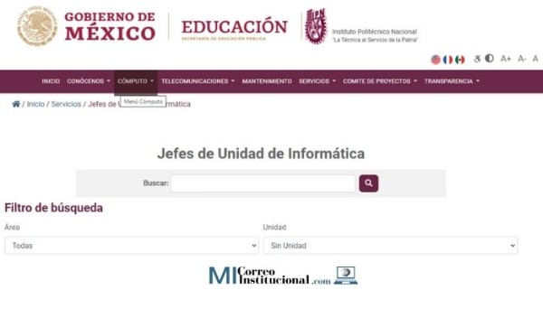 como pedir mi correo IPN