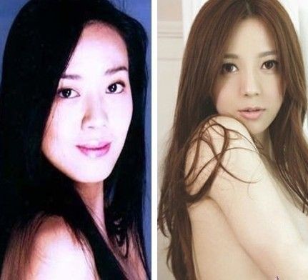 温碧霞容祖儿明星整容前后对比照