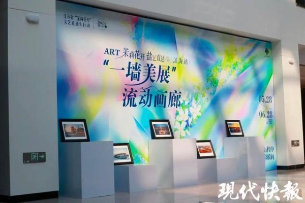 茉莉花开！盐城以“一墙美展”提升全民审美