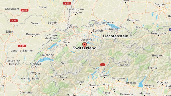 Mappa Svizzera cartina geografica