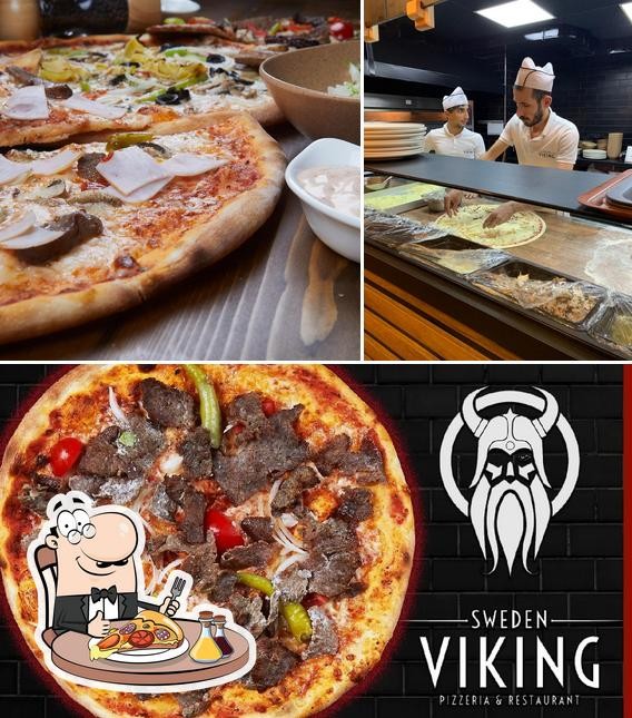 Pick pizza at Viking Pizza
