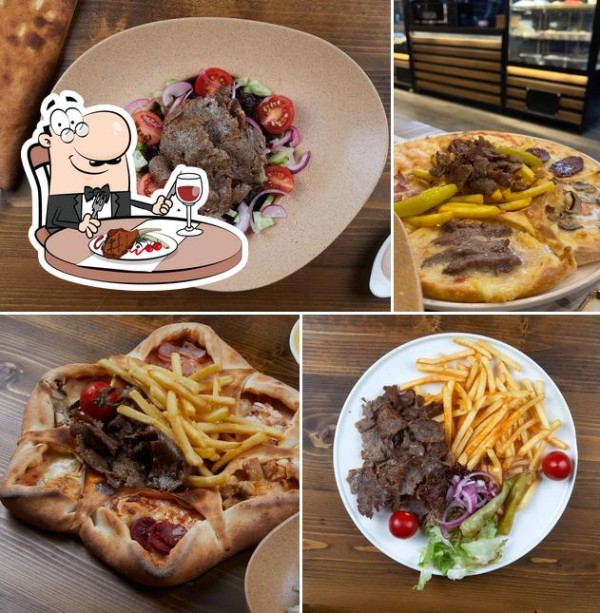 Try out meat meals at Viking Pizza