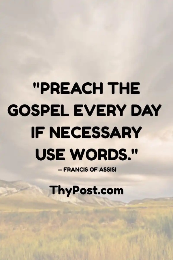 A meaningful quote of the day showing that actions speak louder.