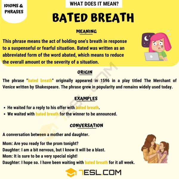 "Bated Breath" Meaning