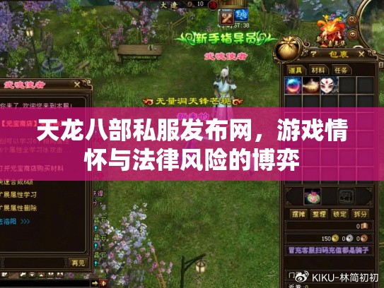 天龙八部私服发布网，游戏情怀与法律风险的博弈