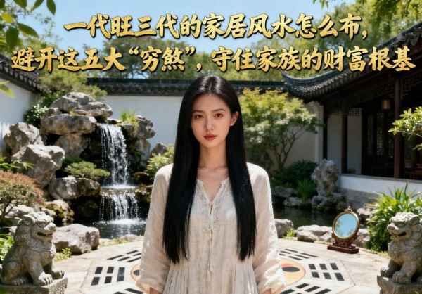 一代旺三代的家居风水怎么布，避开这五大“穷煞”，守住家族的财富根基