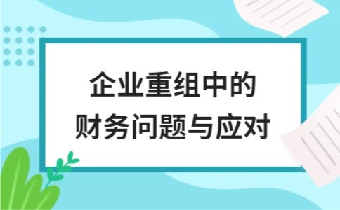 企业重组中的财务问题与应对