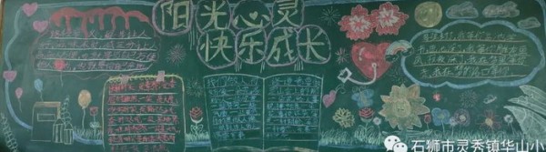 阳光心灵快乐成长黑板报【精选3张】